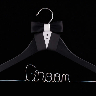Bride and Groom Hanger Set
