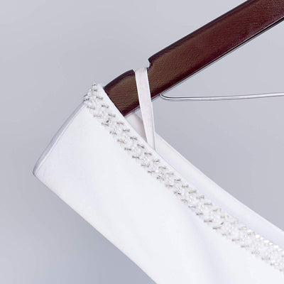 Bride Wedding Dress Hanger - Mahogany