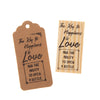 Wooden Rubber Stamp - Key to Happiness