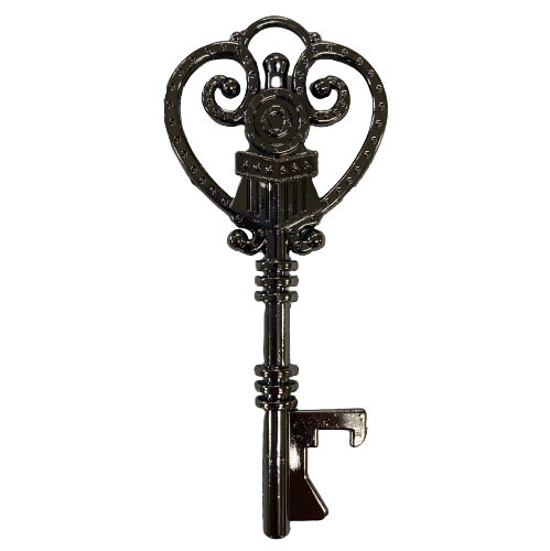 Key Bottle Openers - Vintage Train - Charcoal Gray