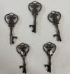 Key Bottle Openers - Vintage Train - Charcoal Gray