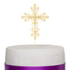 Cross Cake Topper - Gold