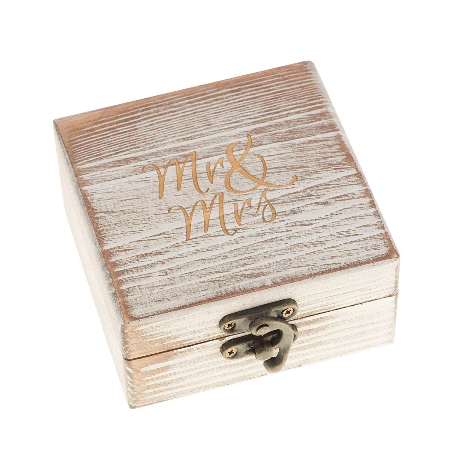 Wooden discount ring bearer
