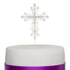 Cross Cake Topper - Silver