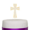 Cross Cake Topper - Gold