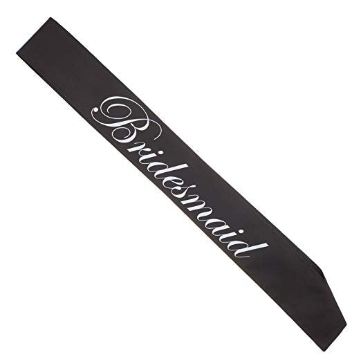 Bridesmaid Sash (Set of 1)