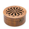 Wood Ring Bearer Box - Round