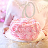 70 Cake Topper - Rose Gold