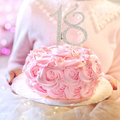 18 Cake Topper - Rose Gold