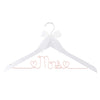 Mrs Wedding Dress Hanger - White with Rose Gold Wire