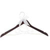 Bride Wedding Dress Hanger - Mahogany with Pearls