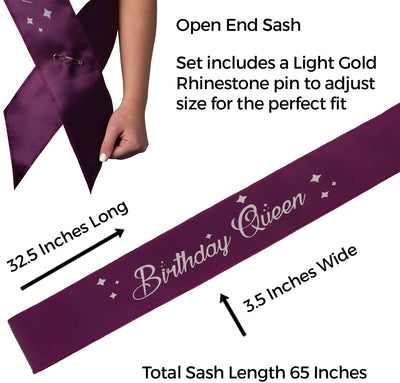 Birthday Queen Sash