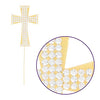 Cross Cake Topper - Gold