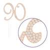 90 Cake Topper - Rose Gold