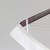 Bride Wedding Dress Hanger - Mahogany with Pearls