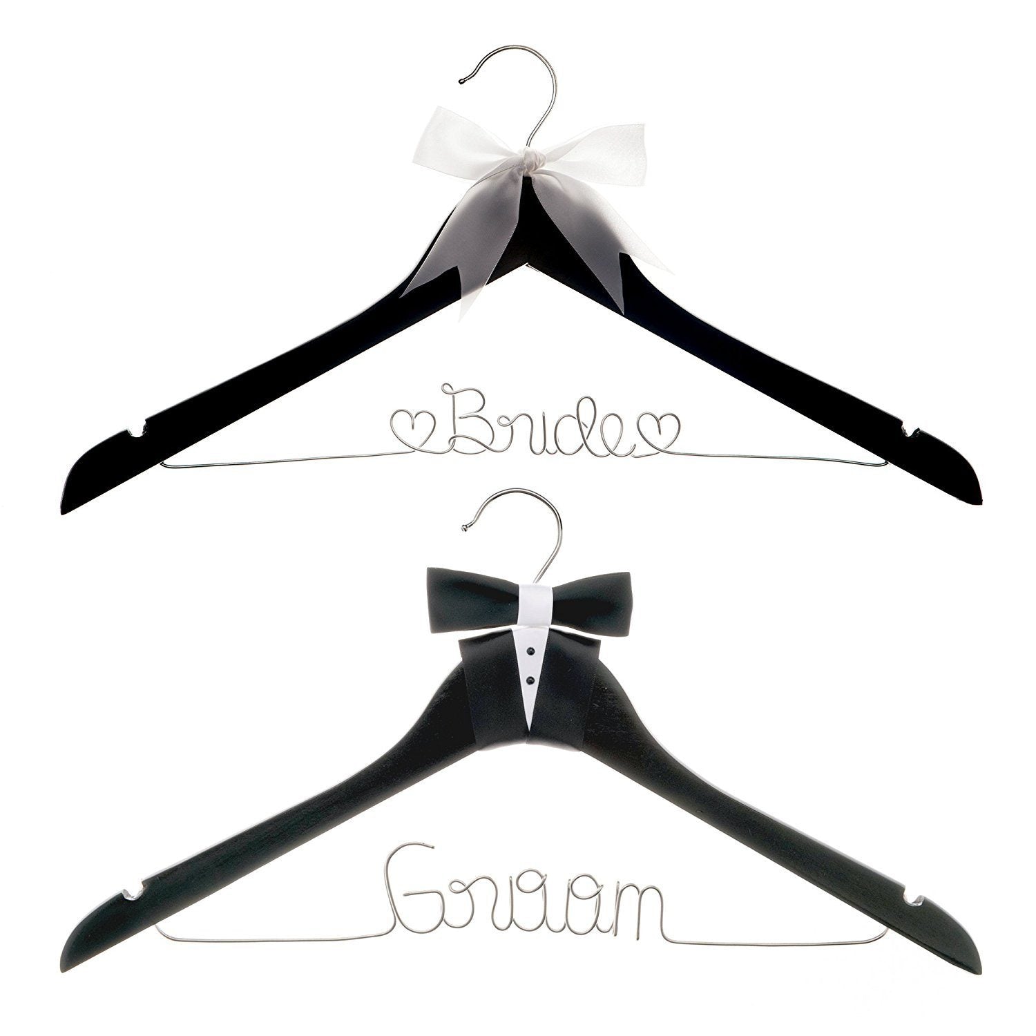 Bride and Groom Hanger Set Ella Celebration