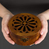 Wood Ring Bearer Box - Round