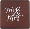 Mr & Mrs Ring Box - Mahogany