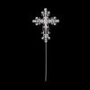 Cross Cake Topper - Silver