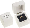 Mr & Mrs Ring Box Set - White and Black