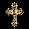 Cross Cake Topper - Elegant Gold