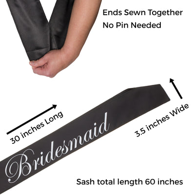 Bridesmaid Sash (Set of 1)