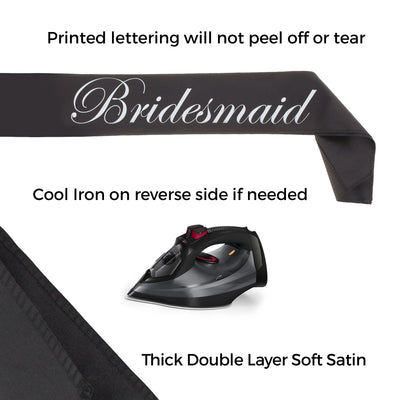 Bridesmaid Sash (Set of 5)