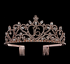 Sweet 16 Tiara - Heart Rose Gold