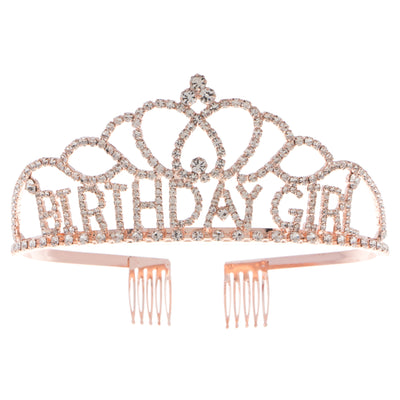 Birthday Girl Tiara - Rose Gold