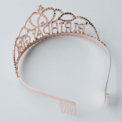 Birthday Girl Tiara - Rose Gold