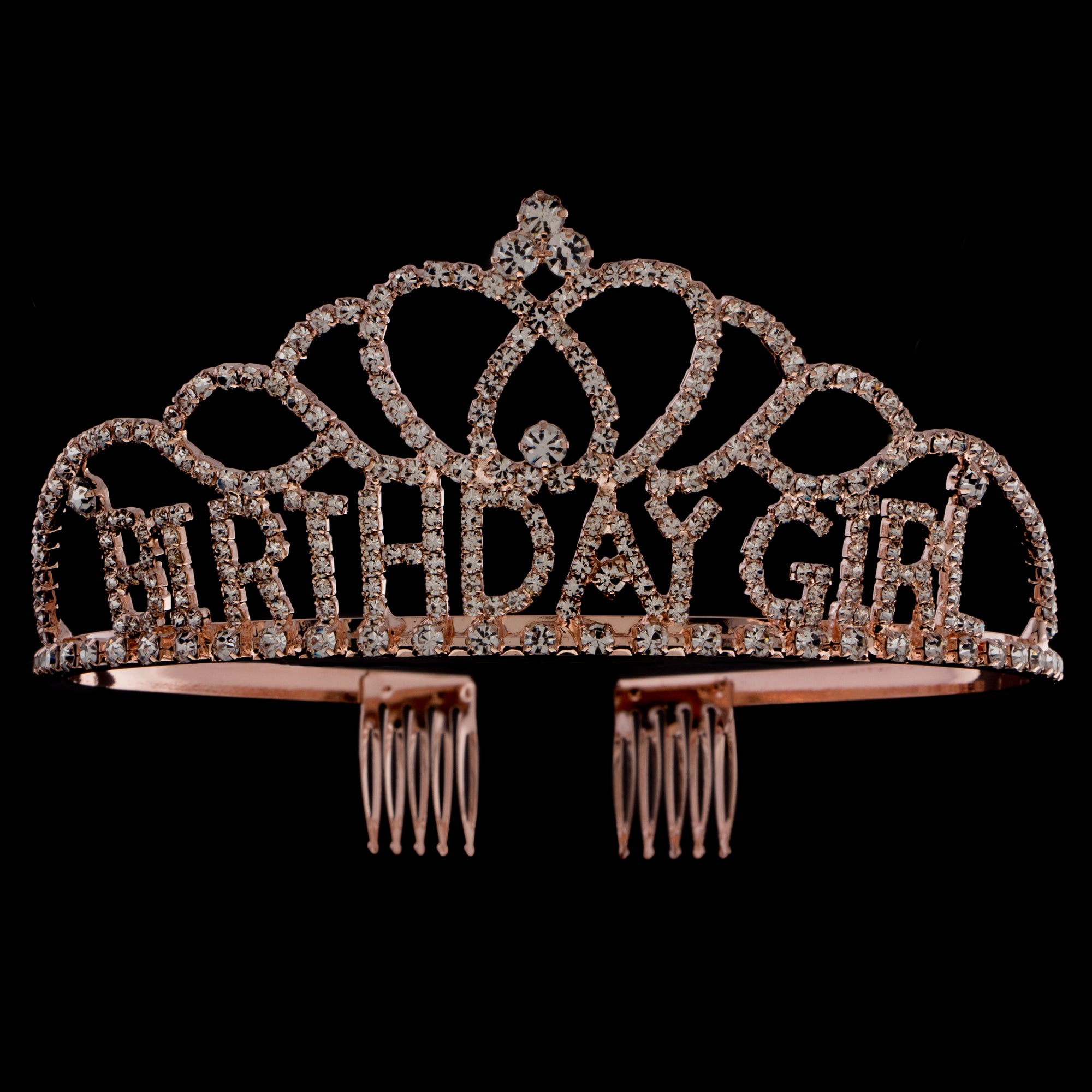 Birthday Girl Tiara - Rose Gold - Ella