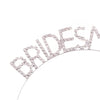 Bridesmaid Headband - Silver Rhinestone